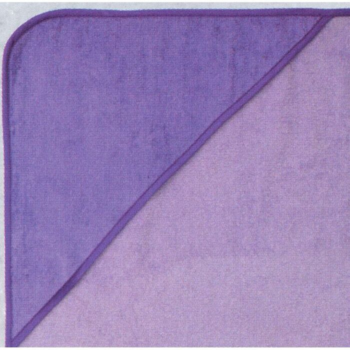 Kapuzenbadetuch 100x100 Uni Flieder/Violett