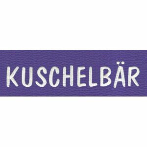 Logo fr K9 Hundegeschirr (Lila/Violett) 16x5cm