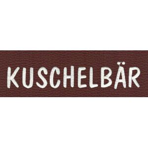 Logo fr K9 Hundegeschirr (Dunkelrot) 16x5cm