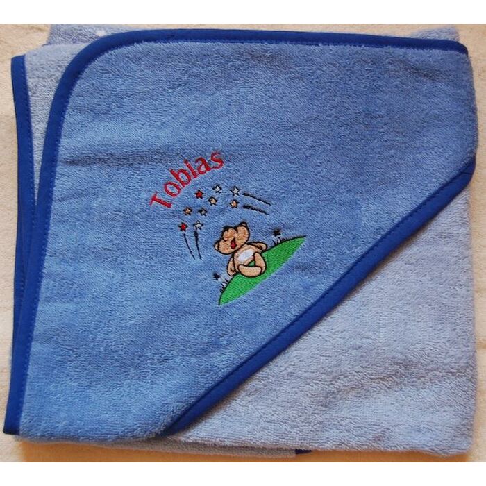 Kapuzenbadetuch 100x100