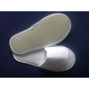 Badeslipper Frottee - offen