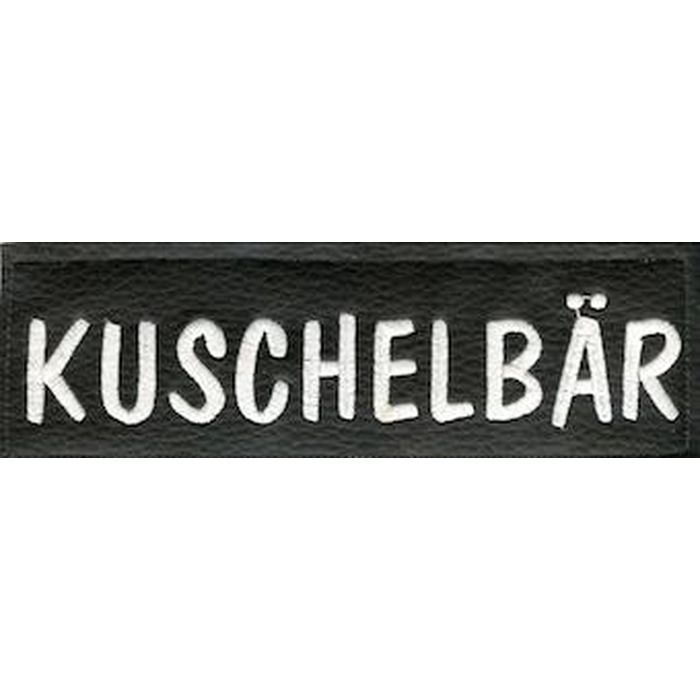 Logo fr K9 Hundegeschirr (Schwarz) 8x2cm