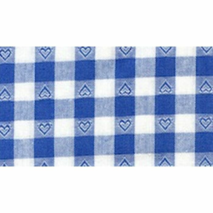 Traubenkernkissen 30x19cm blau kariert